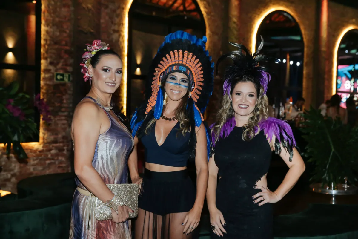 Glaciane Pozza, Talita Geraldini e Daniela Castro