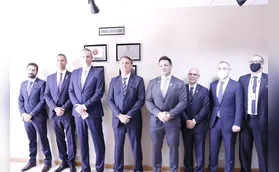 Elvis Secco com o presidente Bolsonaro