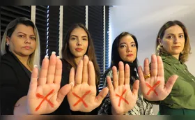 Sinal Vermelho para a violência doméstica