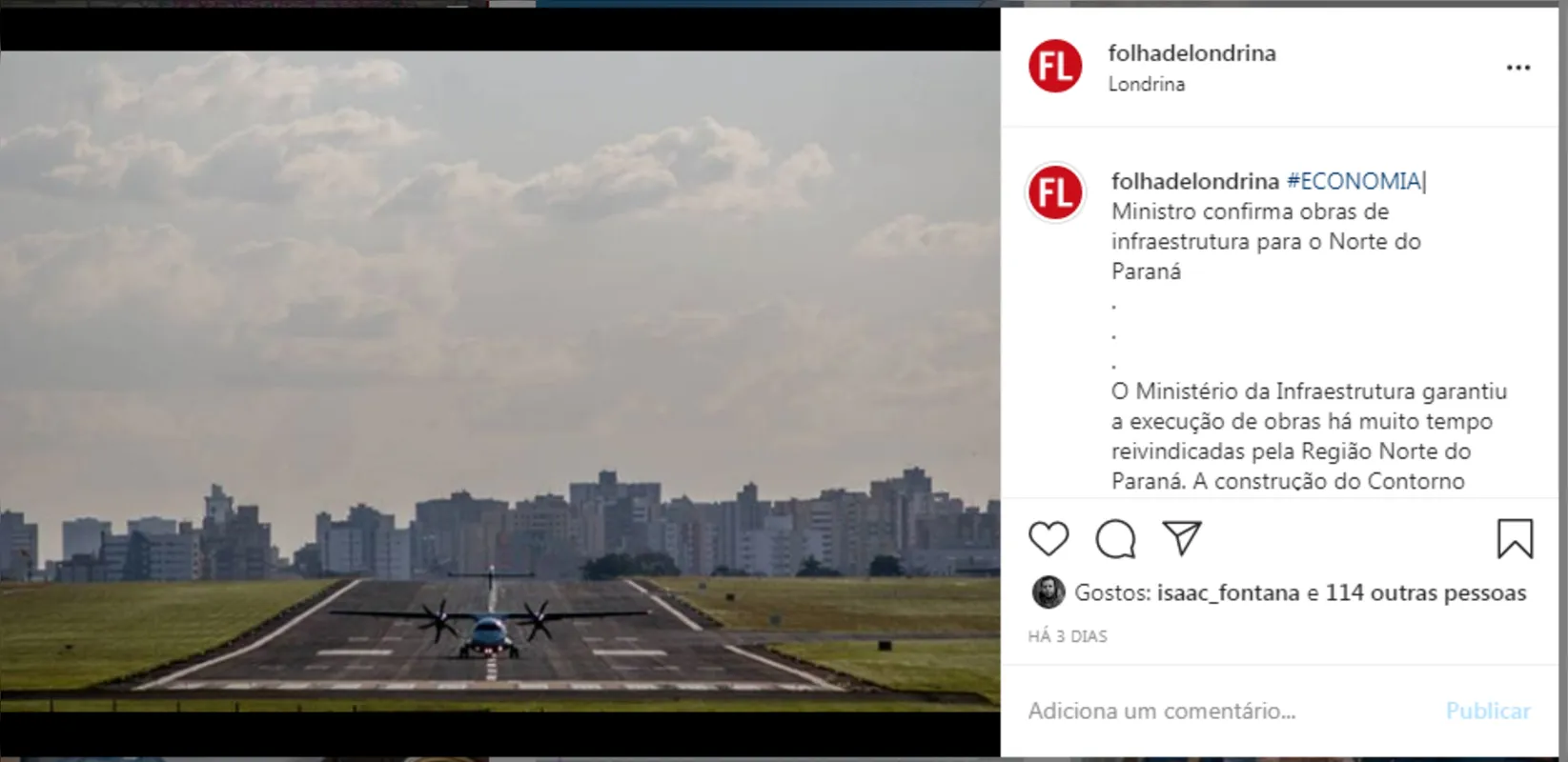 Imagem ilustrativa da imagem Aeroporto de Londrina