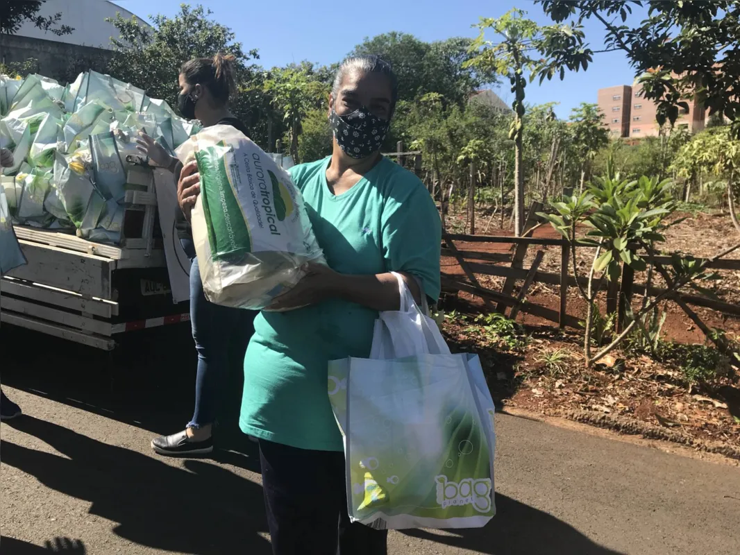 Rosângela Calazans foi a primeira da fila