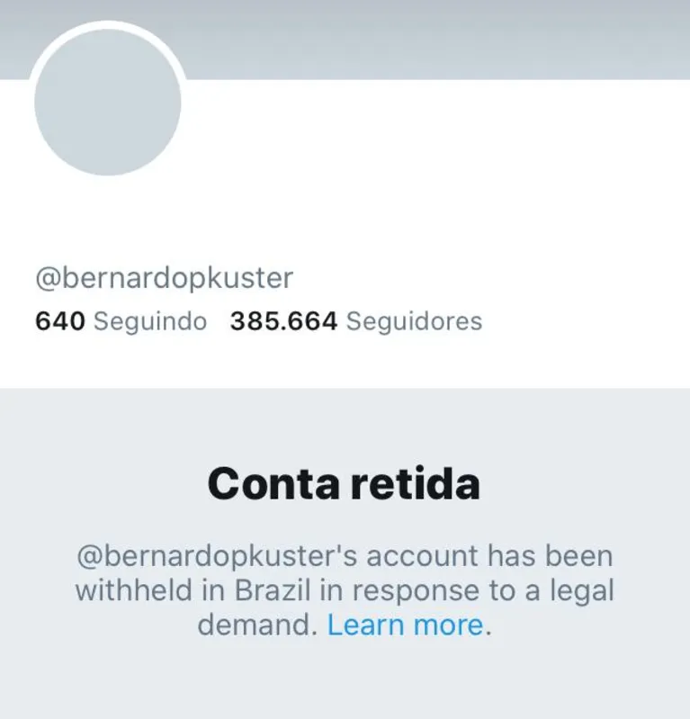 Imagem ilustrativa da imagem Londrinense e outros dez têm redes sociais bloqueadas