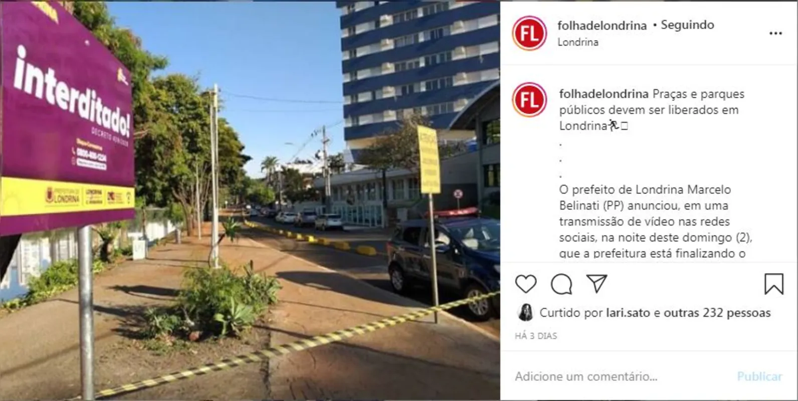 Imagem ilustrativa da imagem Reabertura dos parques