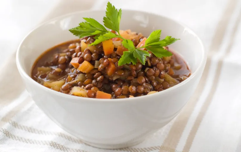 Em sopas ou saladas, a lentilha é um dos alimentos que proporcionam bem estar