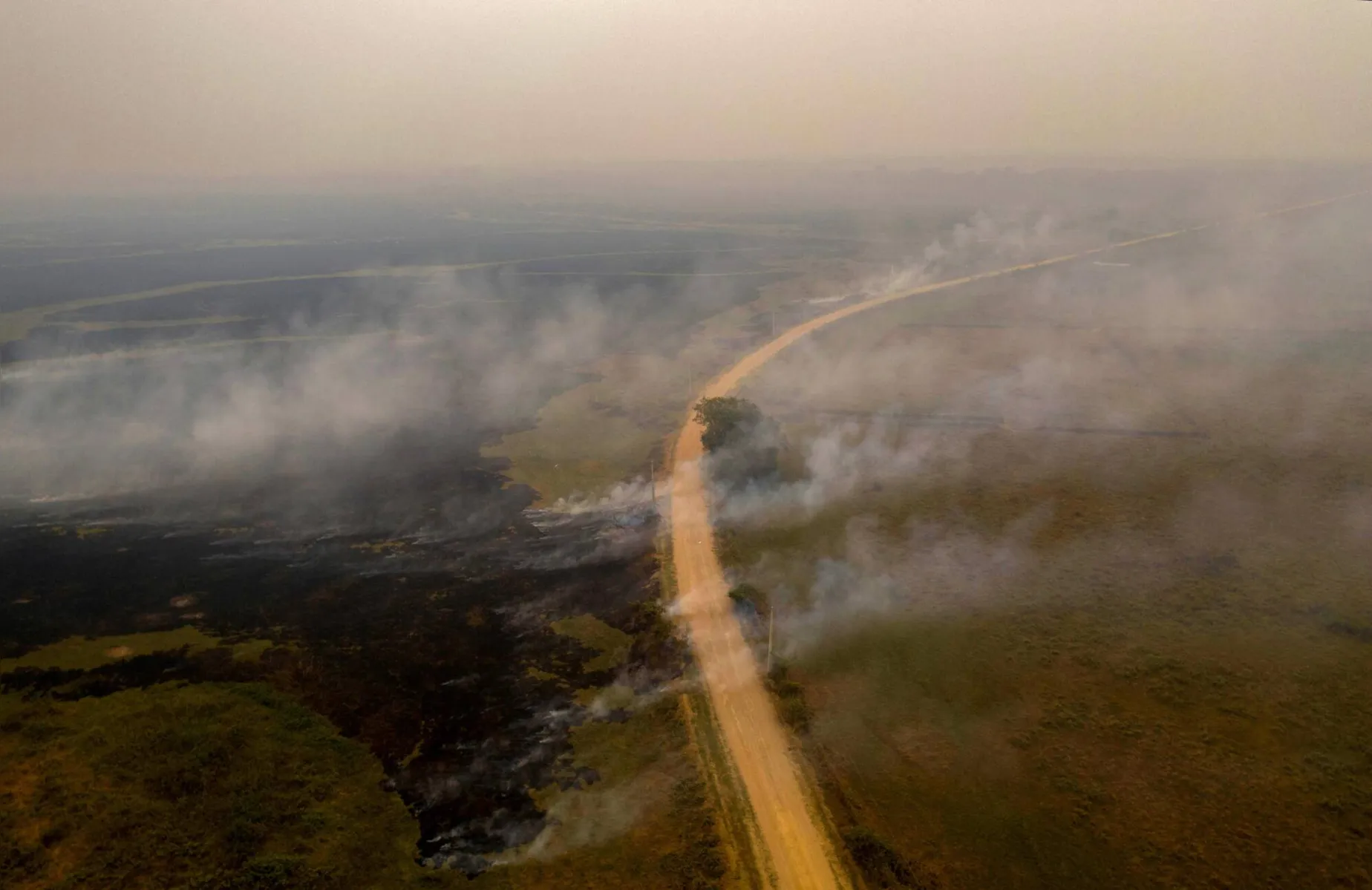 Imagem ilustrativa da imagem Bombeiros do Paraná vão ajudar no combate a incêndio no Pantanal