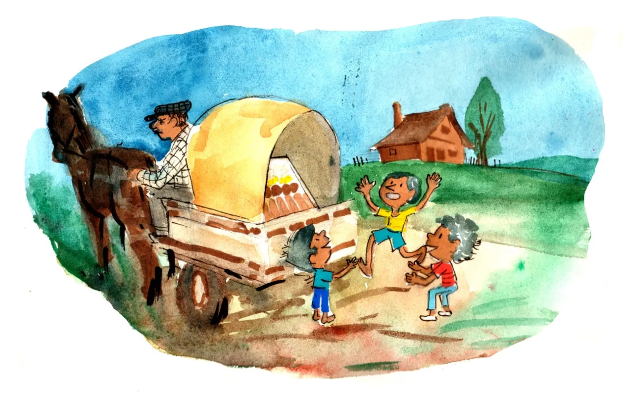 Imagem ilustrativa da imagem A carroça do pão