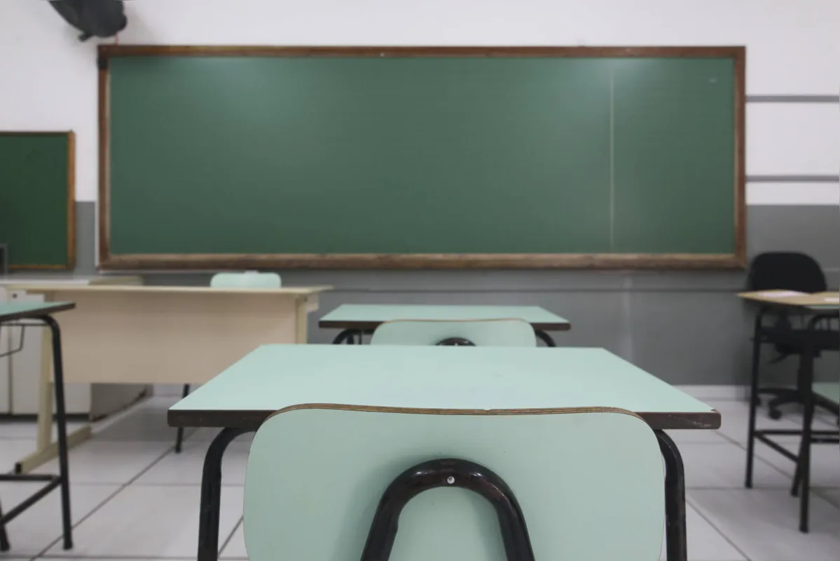 escola municipal melvin jones que teve boa avaliacao no ideb . foto: roberto custodio - folha de londrina - 16-09-2020
