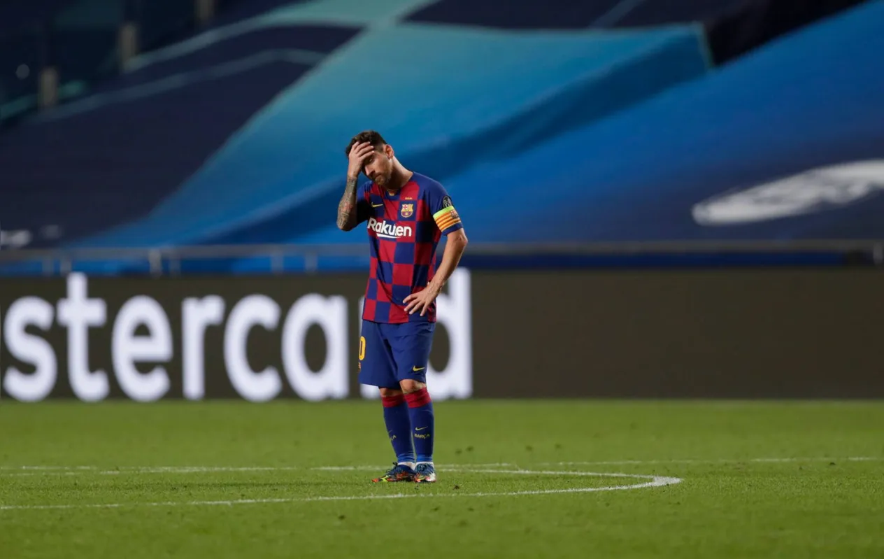 Imagem ilustrativa da imagem Bayern faz 8 gols, massacra Barcelona e vai à semifinal da Champions