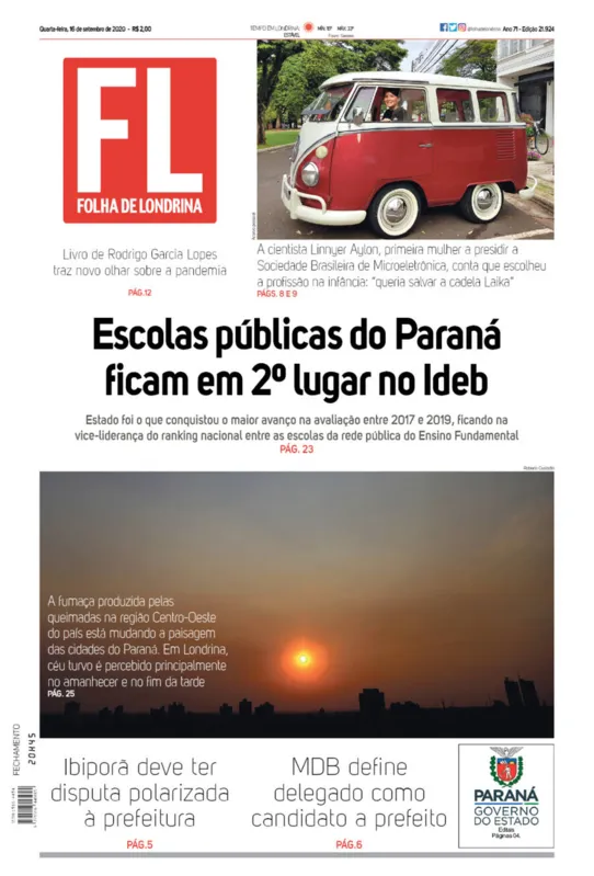 Imagem ilustrativa da imagem Capa 16/09/2020