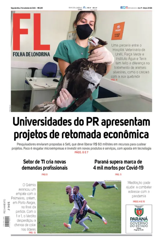 Imagem ilustrativa da imagem Capa 21/09/2020