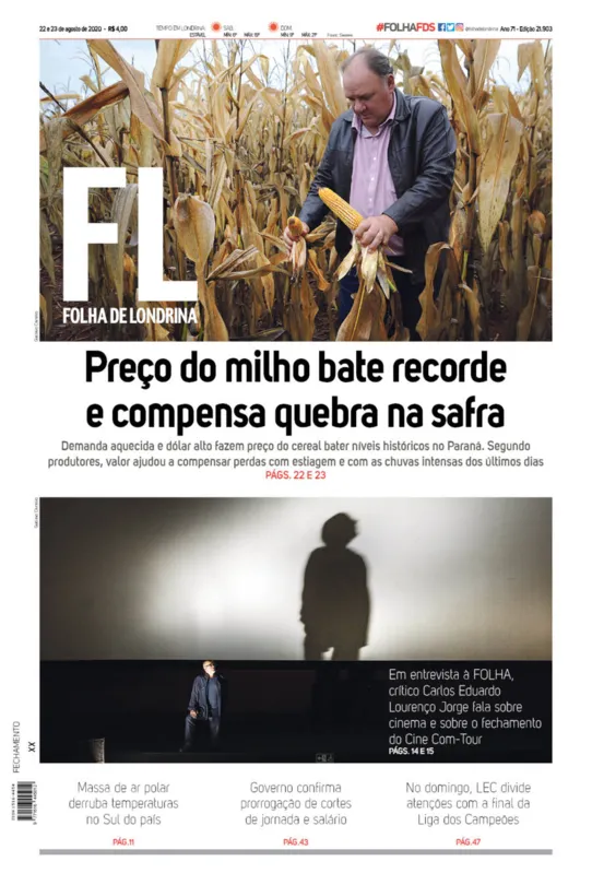 Imagem ilustrativa da imagem Capa 22/08/2020