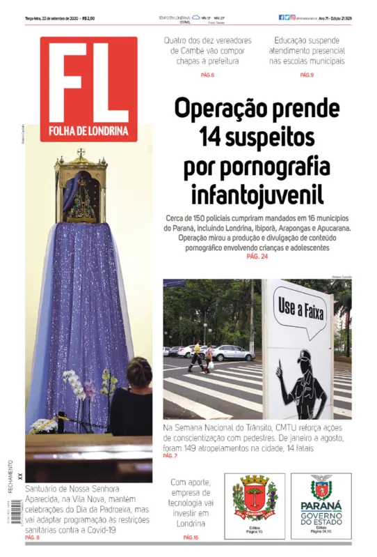 Imagem ilustrativa da imagem Capa 22/09/2020