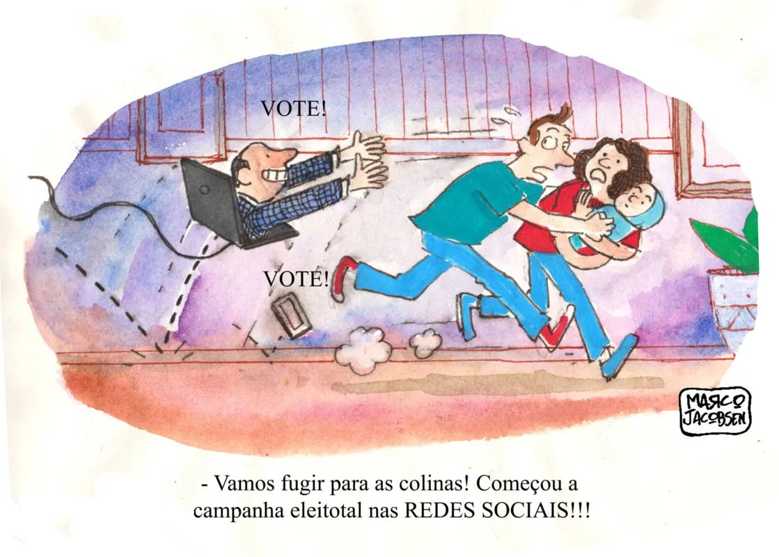 Imagem ilustrativa da imagem Charge 28/09/2020