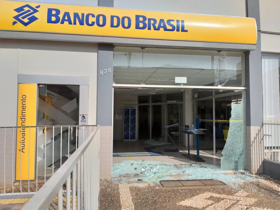 Foi o segundo assalto contra a mesma agência em quatro anos