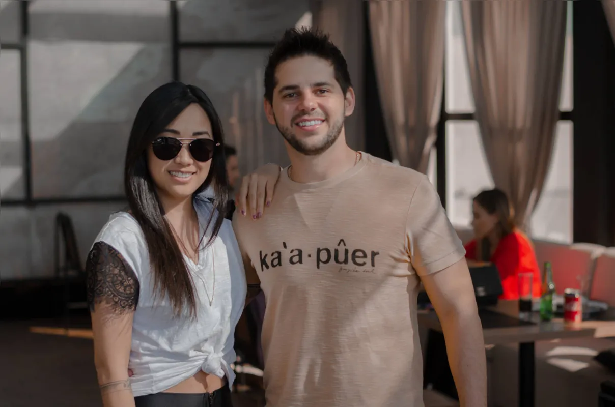 Karen Yumi e Junior Buraqui 