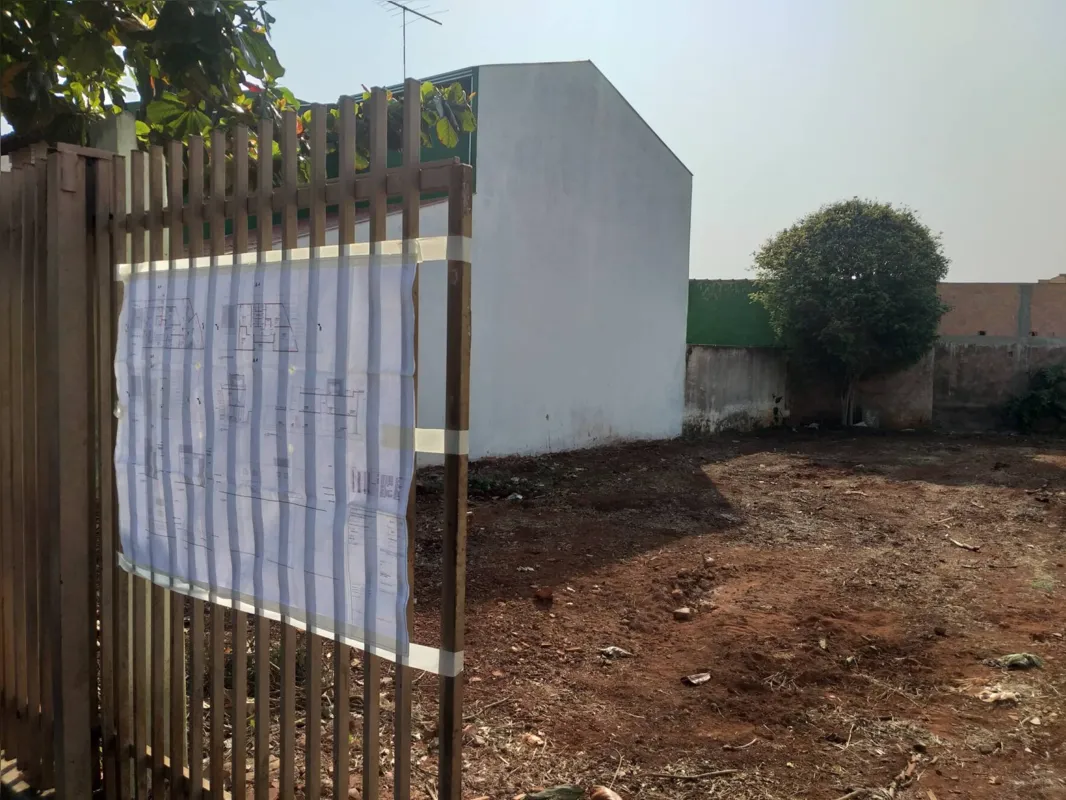 Terreno fica perto do hospital