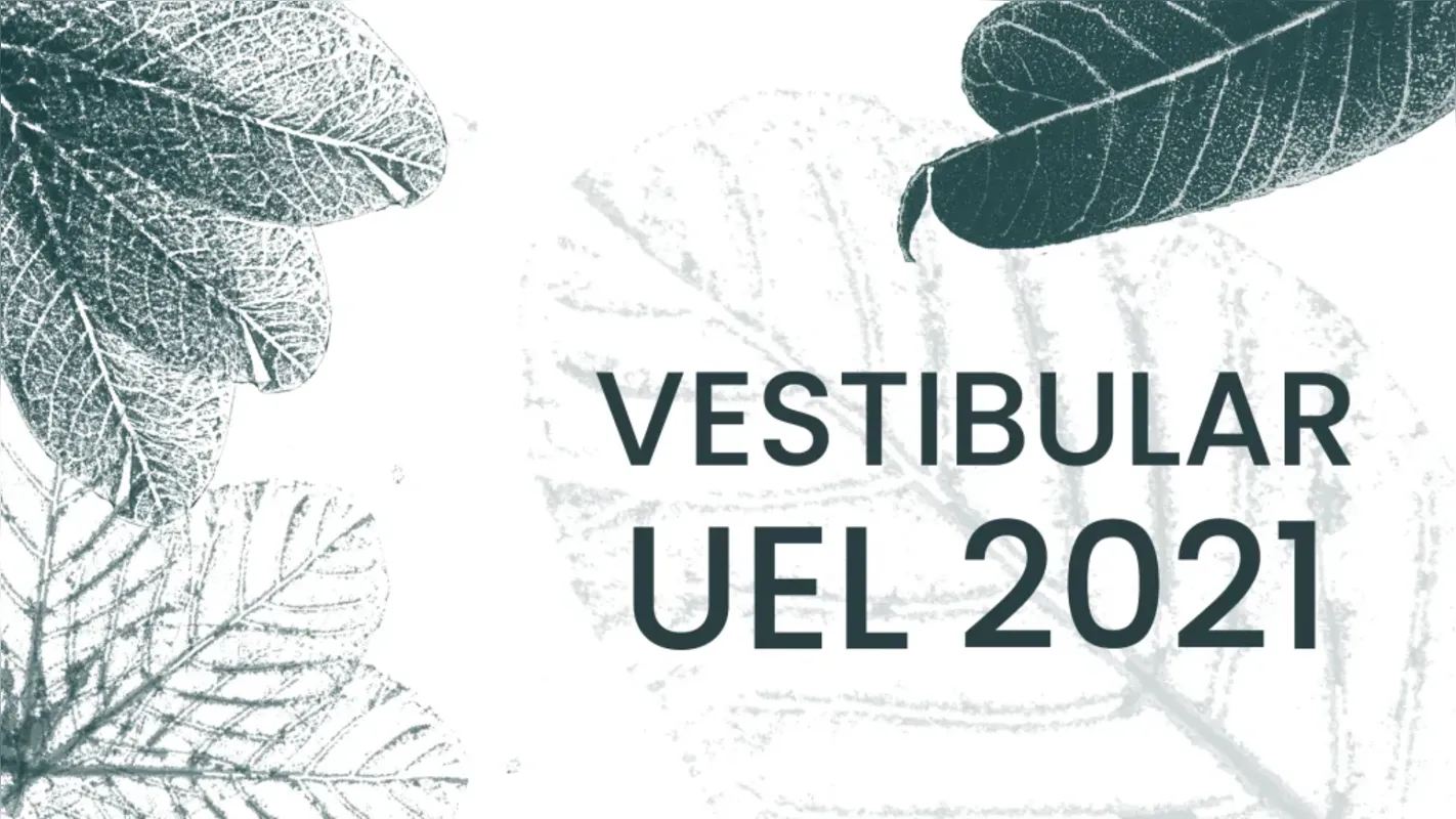 Imagem ilustrativa da imagem Definida identidade do vestibular 2021 da UEL