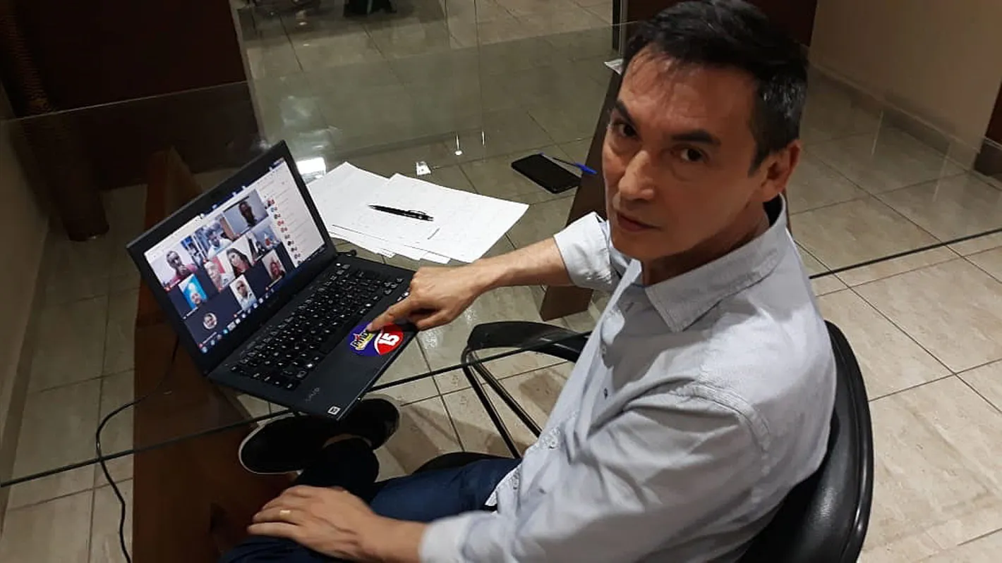 Imagem ilustrativa da imagem Delegado Águila Misuta é o candidato do MDB em Londrina
