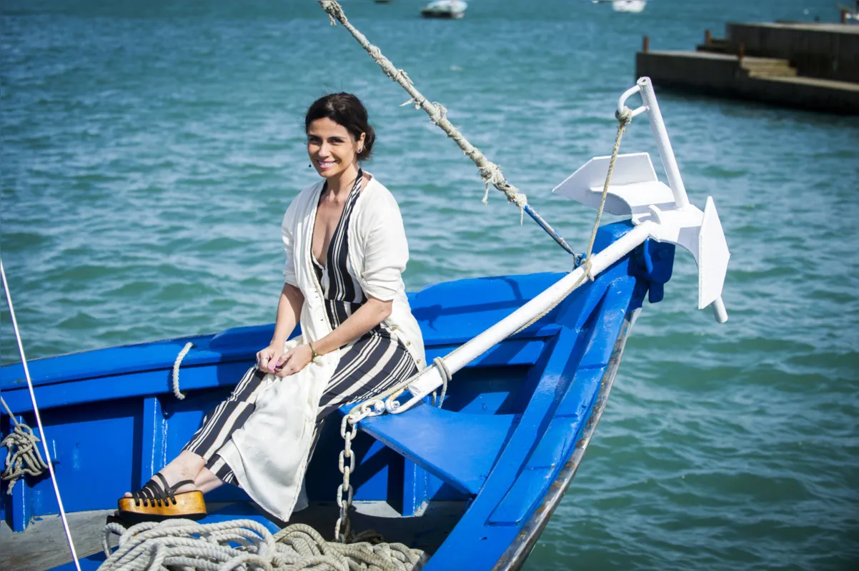 Giovanna Antonelli, em cena de "Sol Nascente", fez a protagonista, Alice 