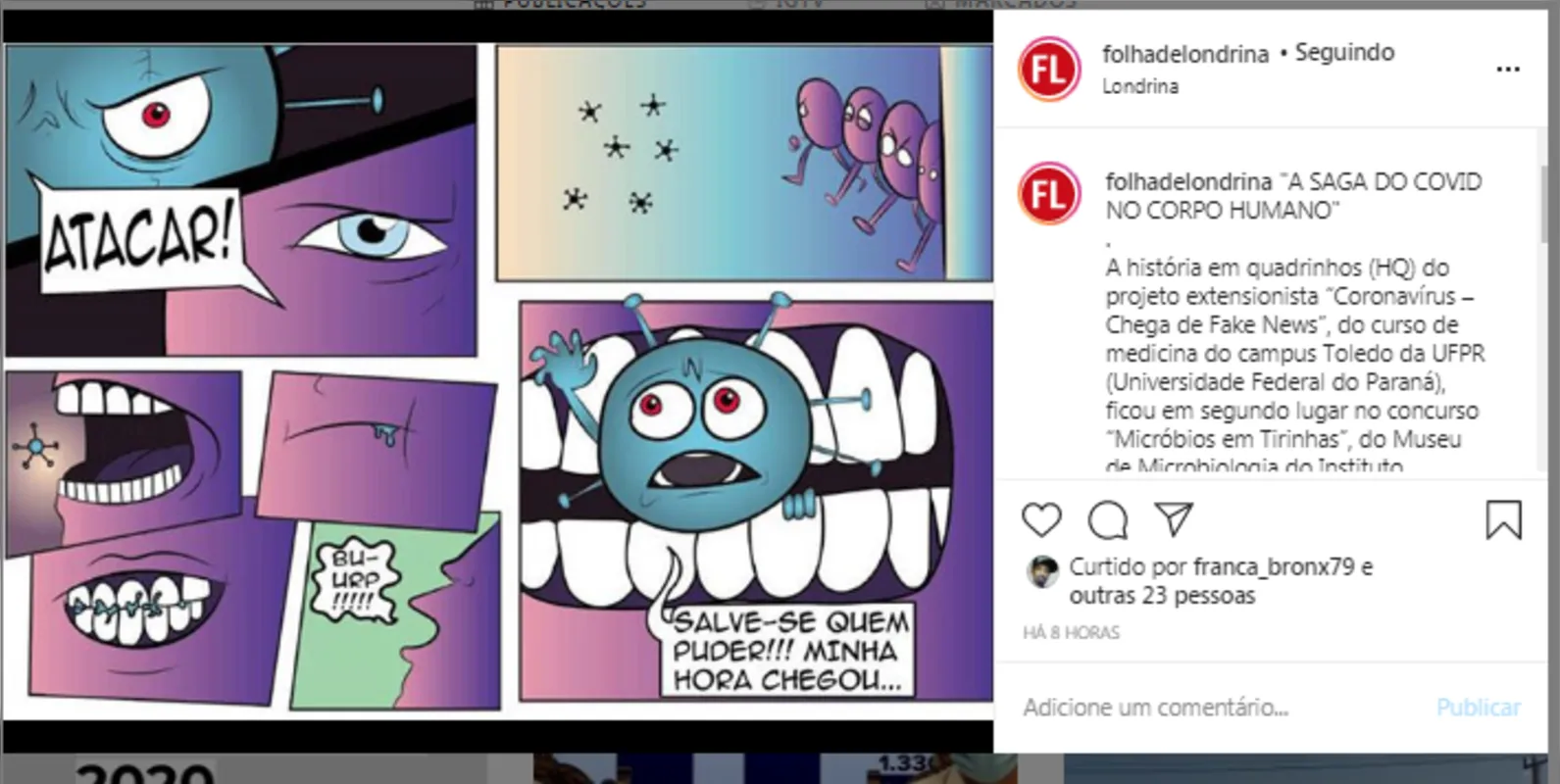 Imagem ilustrativa da imagem FOLHA NAS REDES| Saga da Covid