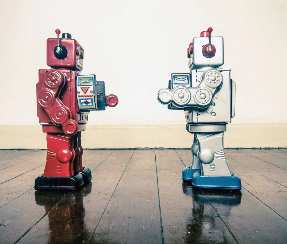 Imagem ilustrativa da imagem GUERRA DE ROBÔS| Inteligência artificial e programas de computador invadem debates