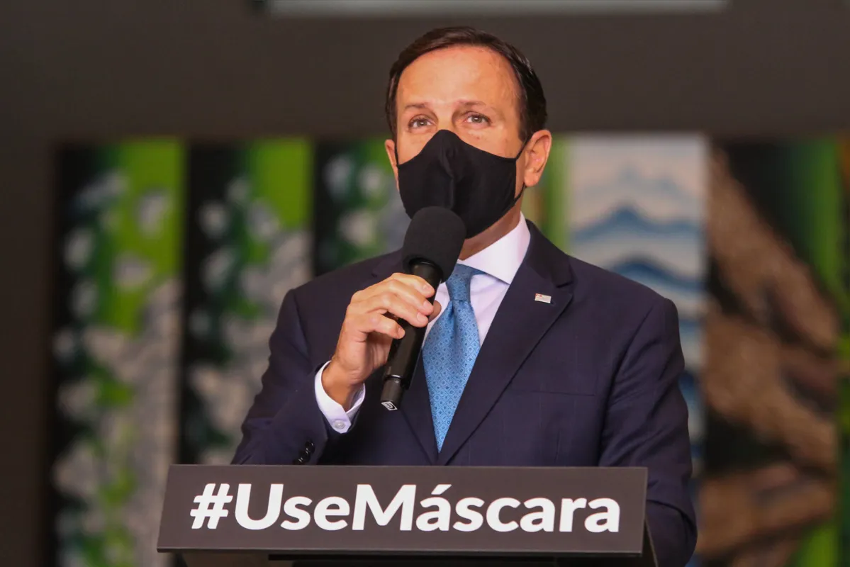 Imagem ilustrativa da imagem Governador João Doria está contaminado com o novo coronavírus (1)