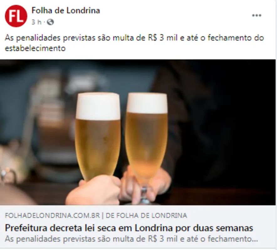 Imagem ilustrativa da imagem Lei seca