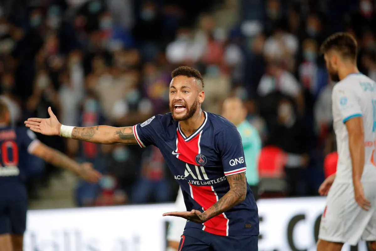 Imagem ilustrativa da imagem Neymar pede punição e fala em pacificar protestos contra racismo