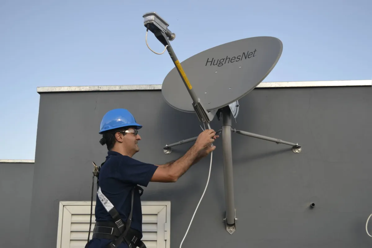 Número de acessos pela internet via satélite têm crescido no Brasil, de julho de 2019 a julho de 2020, houve um crescimento de 41,3%
