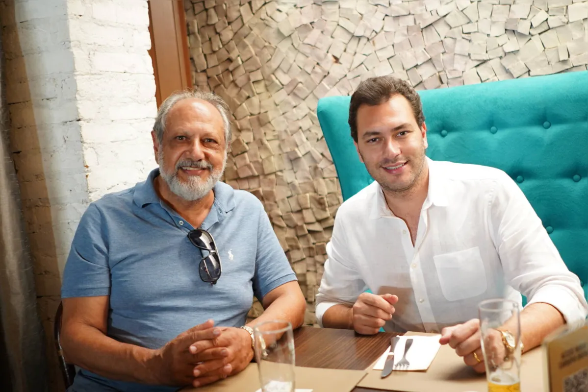 Mansur e Gustavo Mitne