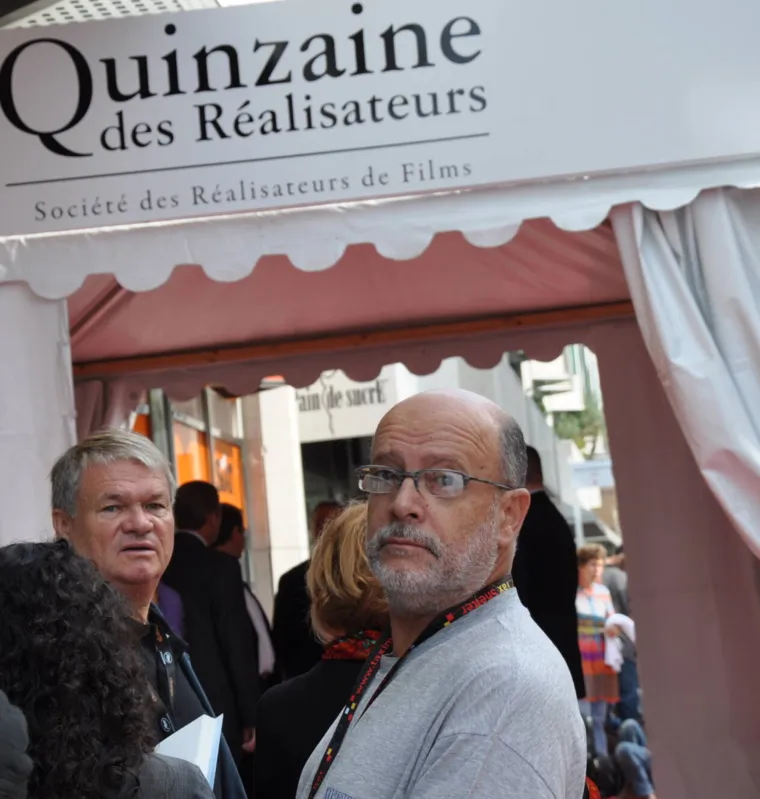 .Carlos Eduardo Lourenço Jorge no Festival de Cinema de Cannes do qual ele fez a cobertura de 20 edições