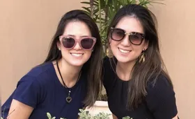 Irmãs comemoram aniversário