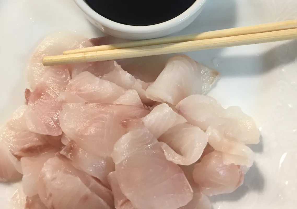 Sashimi: um dos segredos é o corte