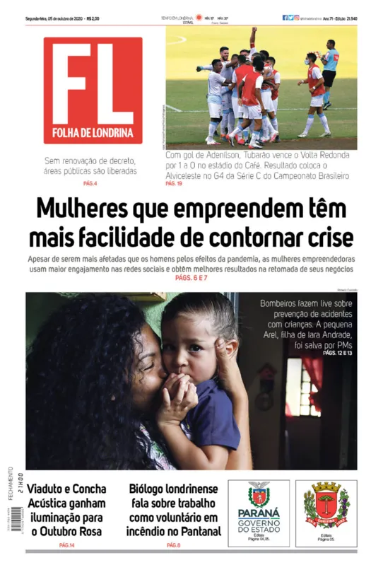 Imagem ilustrativa da imagem Capa 05/10/2020