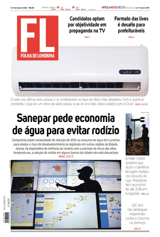 Imagem ilustrativa da imagem Capa 10/10/2020