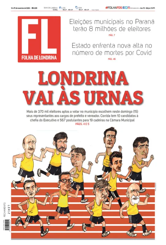 Imagem ilustrativa da imagem Capa 14/11/2020