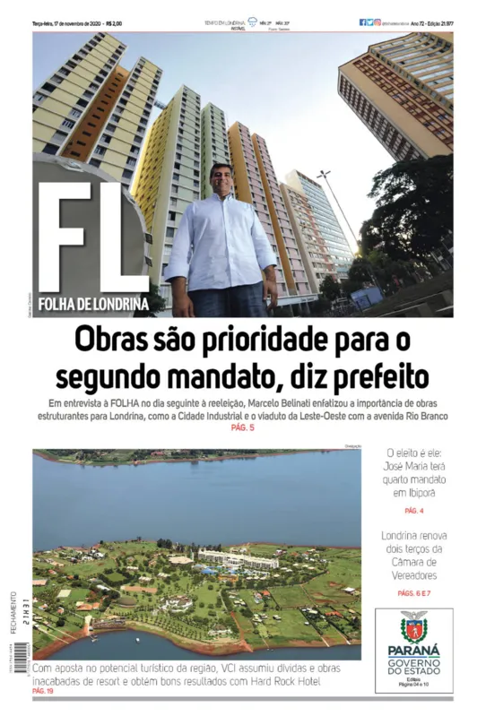 Imagem ilustrativa da imagem Capa 17/11/2020