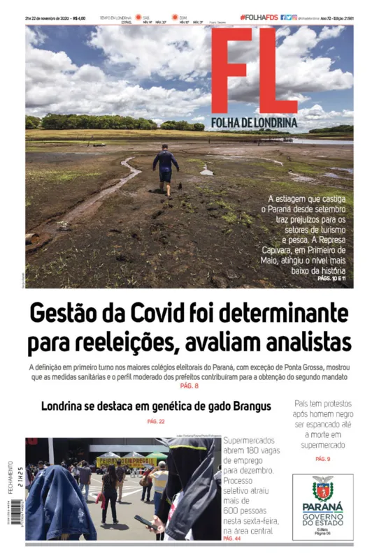 Imagem ilustrativa da imagem Capa 21/11/2020
