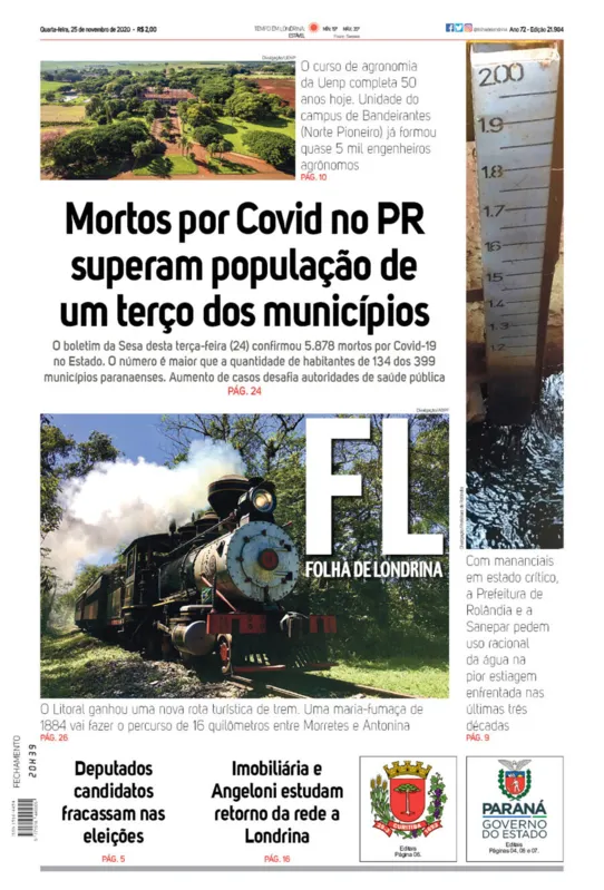 Imagem ilustrativa da imagem Capa 25/11/2020