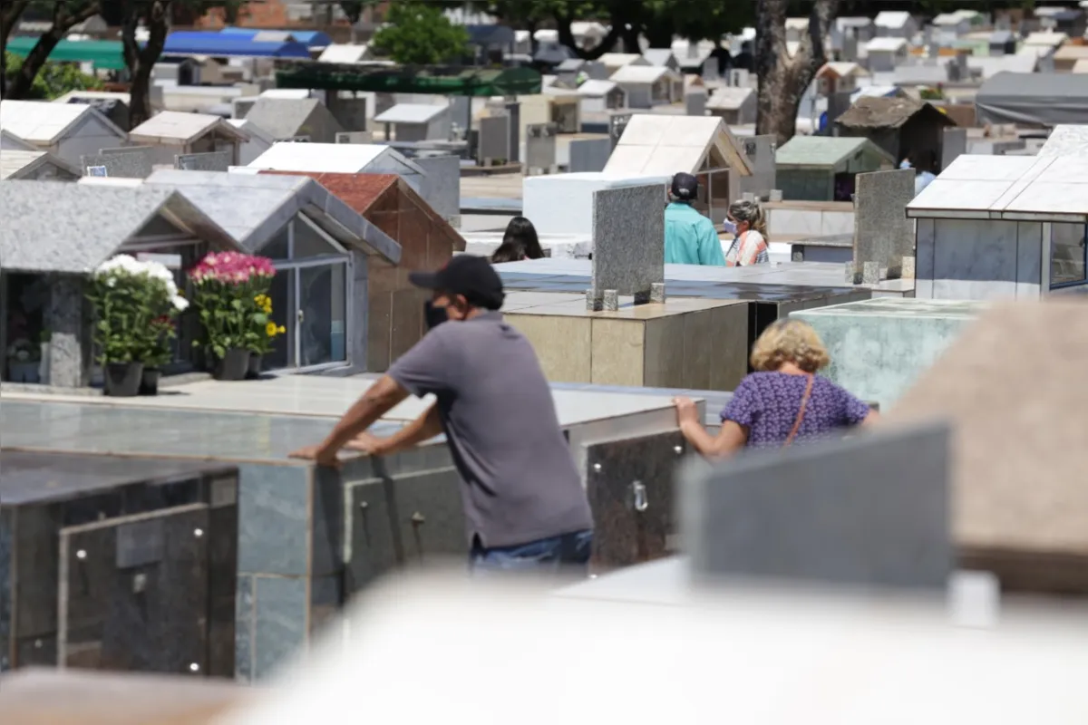 Imagem ilustrativa da imagem Cemitérios de Londrina registram movimento baixo neste Dia de Finados