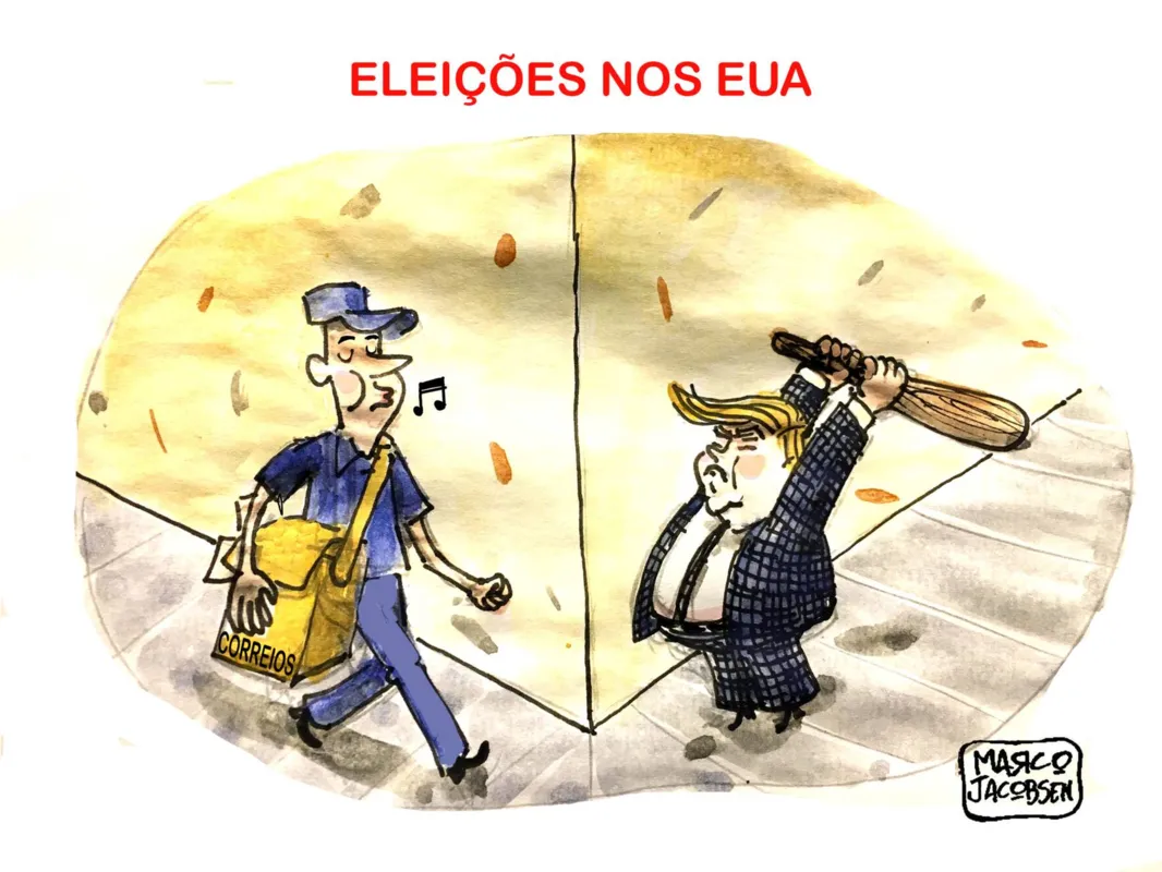Imagem ilustrativa da imagem Charge 03/11/2020