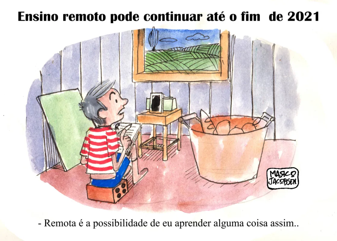 Imagem ilustrativa da imagem Charge 07/10/2020
