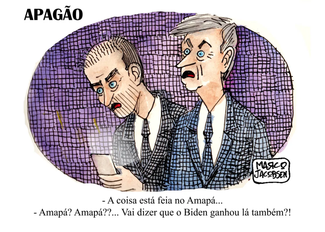 Imagem ilustrativa da imagem Charge 07/11/2020