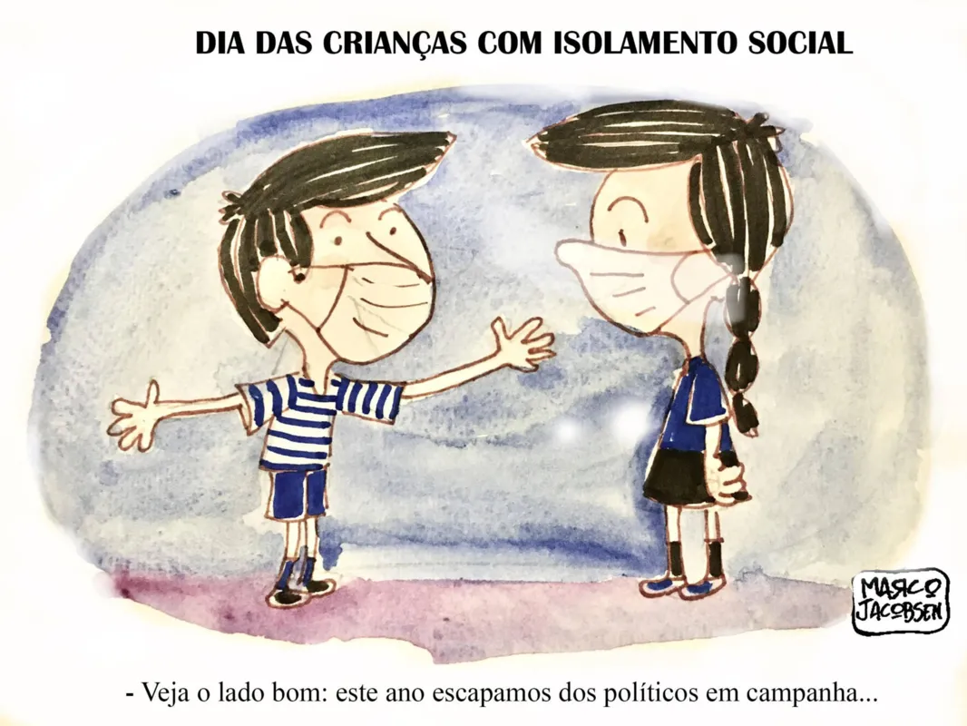 Imagem ilustrativa da imagem Charge 12/10/2020