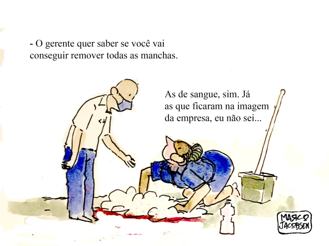 Imagem ilustrativa da imagem Charge 23/11/2020