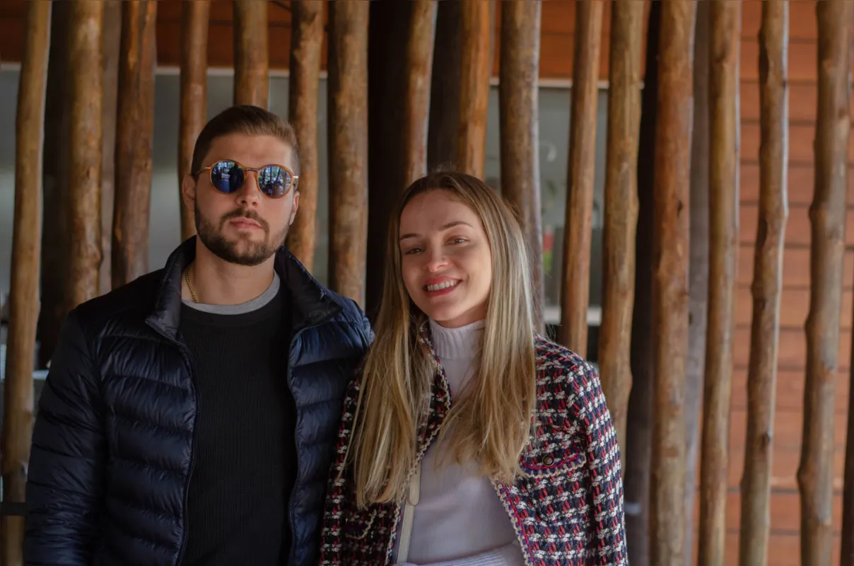 Luis Felipe Aranda e Marcela Carandina