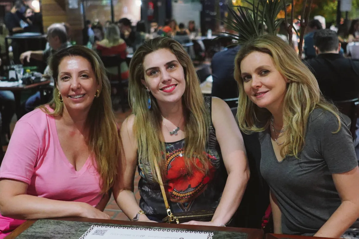 Ana Paula Zampieri, Flávia Brandão e Alice Prandini