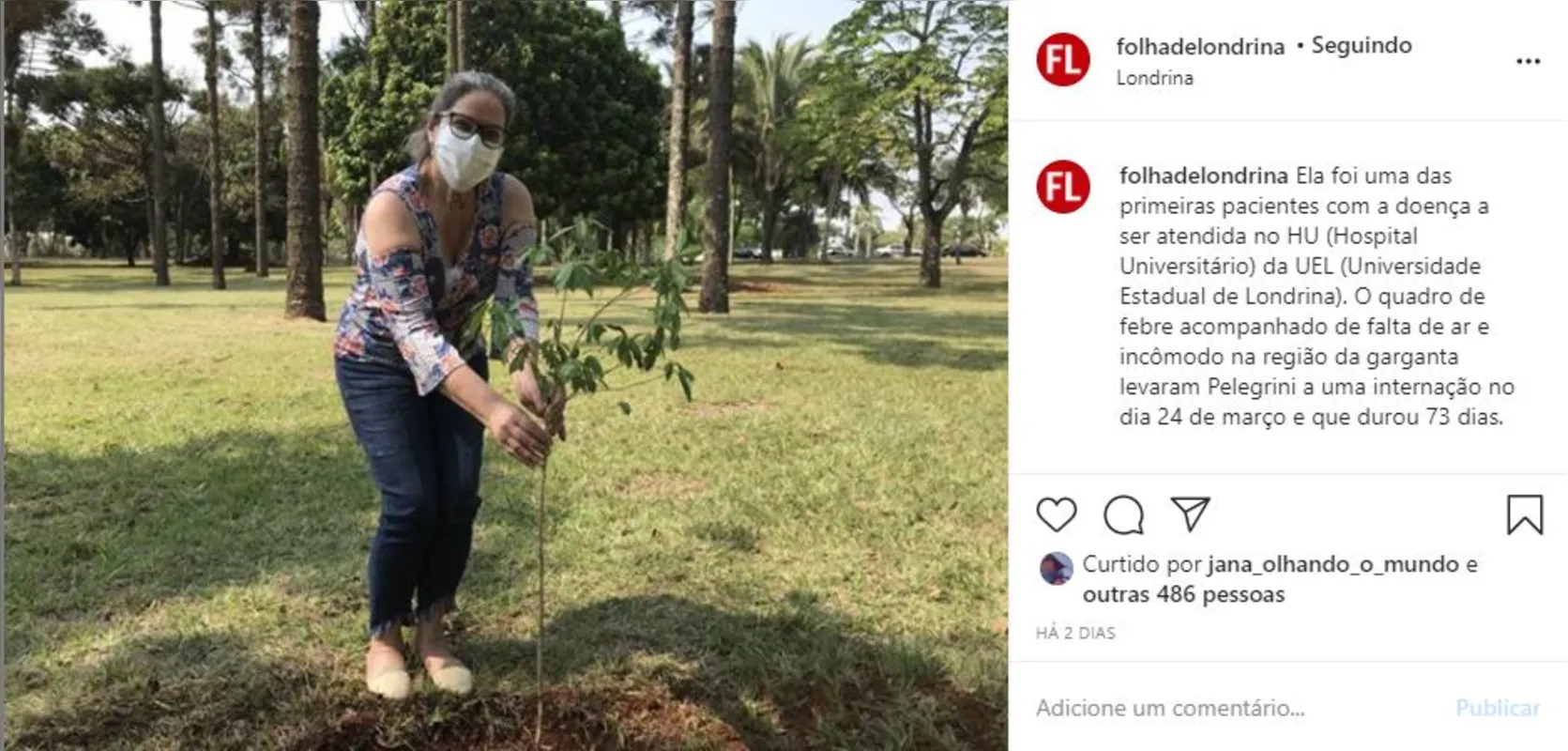 Imagem ilustrativa da imagem Folha Nas Redes | Cura da Covid-19