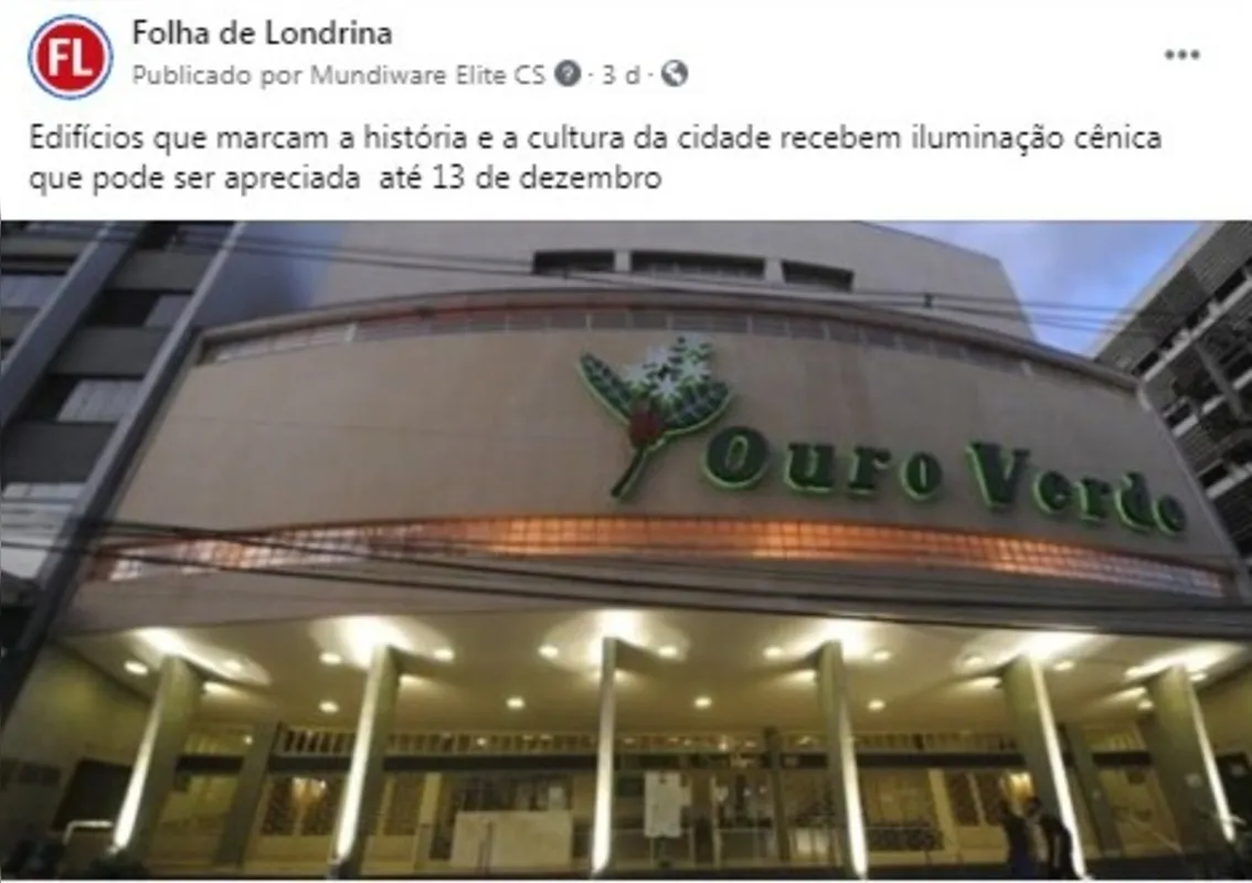Imagem ilustrativa da imagem Folha nas redes| Ouro verde
