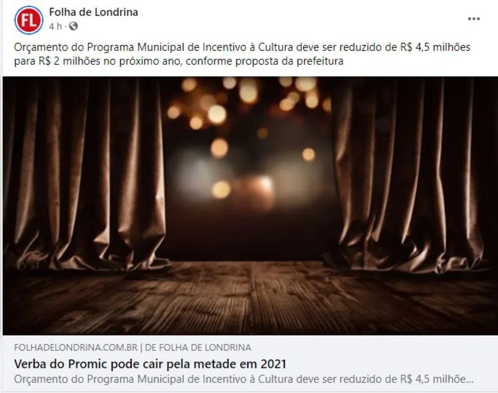 Imagem ilustrativa da imagem Folha nas redes| Promic